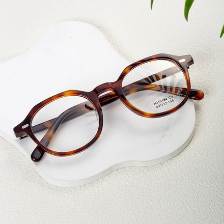 Pinhui Fashion Italy Design Glasses Mazzucchell Acetate Optical Spectacle Eyeglasses Frames for Men Women Unisex