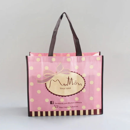 Factory Custom Promotional Nonwoven Bag Logo Printed Non-woven Tote Reusable Grocery Shopping Polypropylene PP Non Woven Bag