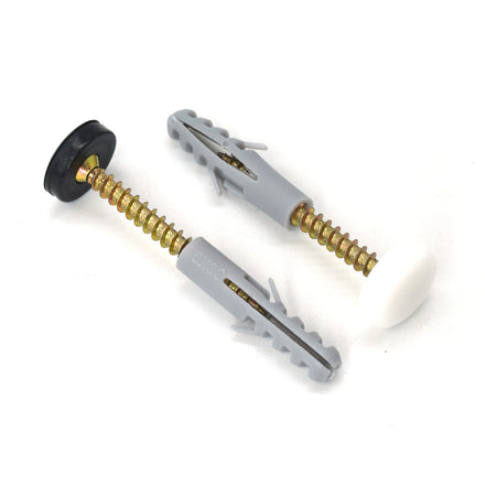 Screw Furniture Cap for Furniture Plastic Decorative Cap Wall Plug Anchor with Screw Furniture Hardware Package Screw Kit