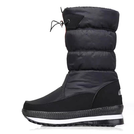 Women's Custom Ankle Winter Warm Hiking Boots Waterproof Warm Non slip Plus Velvet Outdoor Plush Fur Snow Shoes