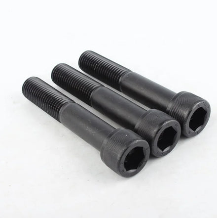 DIN912 Alloy Steel Grade 12.9 Black Oxide M12 M14 M16 M18 Half Thread Hex Socket Screws Cup Allen Head Bolt