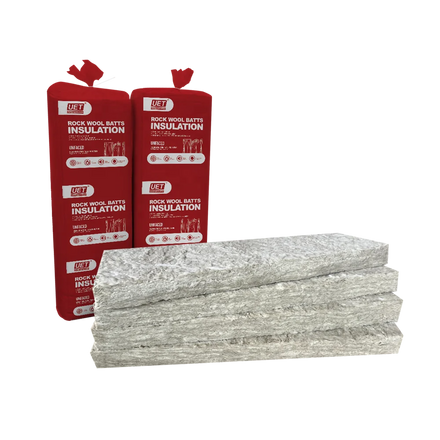 R13 Floor Insulation Stone Wool Thermal Batts Insulation for Interior Wall Acoustic Rock Wool Batts Semi Rigid Batts