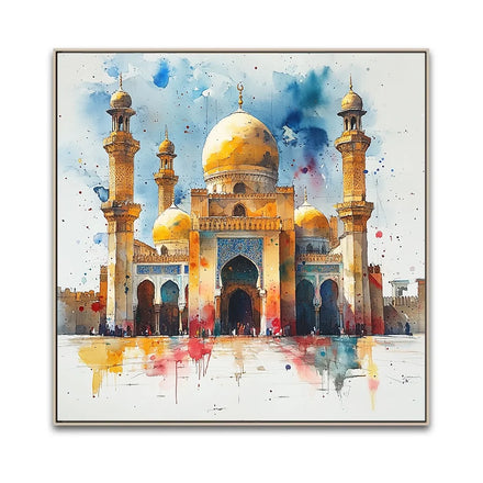 Wholesale Modern SOA Arts Hot Selling Middle Eastern Style Watercolor Arab Contractors Canvas Wall Art Prints for Large Projects