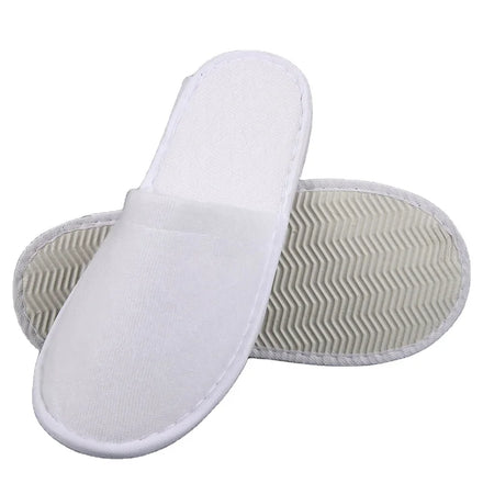 Customized ury Disposable Hotel Slippers Premium Comfort for Guests with Low MOQ Factory Price