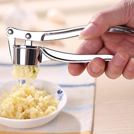 Kitchen Household Best Grip Masher Manual Mincer Premium Crusher Stainless Steel Garlic Press