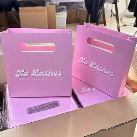 Packaging Shopping Paper Bags China Factory Custom Logo Printing Kraft Paper Bag