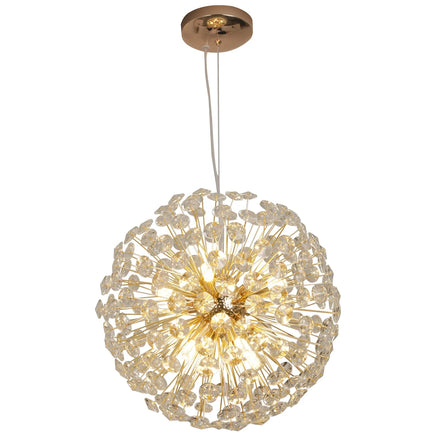 Factory Direct Sales Bedroom Lamparas Light Luxury Crystal Chandelier Home Dandelion Clothing Store Project Engineering Lamp