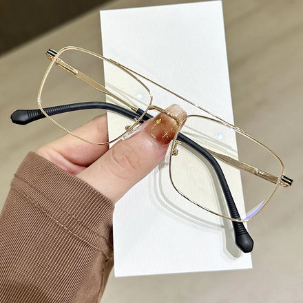 Metal Anti-blue Light Women Eyewear Cat Eye Eyeglasses Designer Optical Glasses Eye Frames