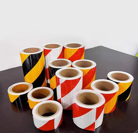 5cm*25m License Plate Grade High Visibility Waterproof PET/PVC Reflective Tape for Truck/Trailers