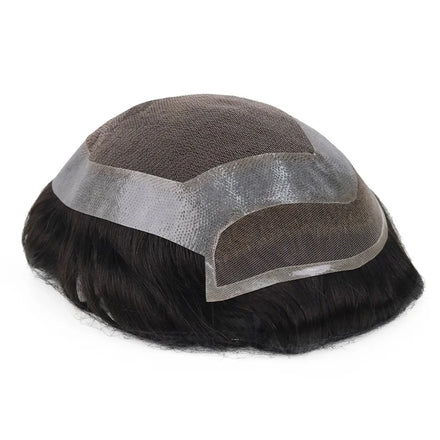 NL French LaceMen Hair Toupee Front Lace System Replacement Swiss Lace Front Men Toupee 100% Human Hair Wholesale