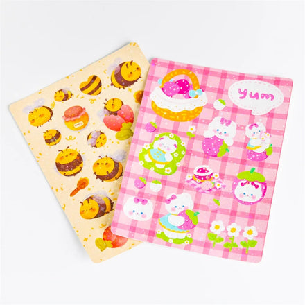 Custom Cartoon Kiss Cut Vinyl Transparent Stickers Waterproof Custom Logo Design Smooth Stickers for Gifts