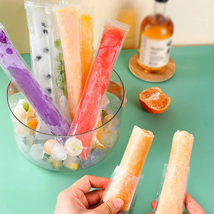 Highest Selling Sticks Maker DIY Single PE Plastic Custom Ice Cream Mold Popsicle
