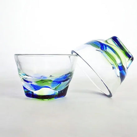 Chien Keng Mouth Blown Borosilicate Glass Stemless Shot Glass 100-200ml Shape Luxury Party Use Box Packed OEM/ODM Available