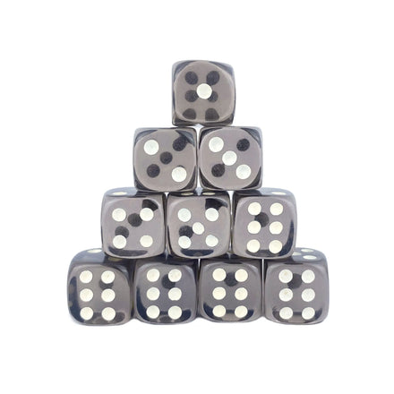 Educational Story Clear Colors D6 Acrylic Cubes Game Bulk Custom Mini Dice for Classroom Teaching Board Game Playing Rolling