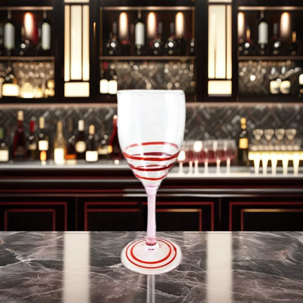 Handmade Elegant Coupe Stemmed Borosilicate Glass Wine Glass Modern Design Heat-resistant Durable Transparent 7-10 oz Capacity