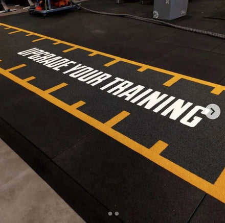 Gym Interior Design Upgrade Sled Tracks Sports Artificial Turf