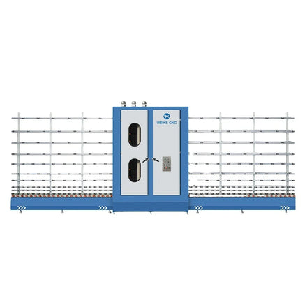 WEIKE CNC Automatic Vertical Flat Glass Washing Machine Glass Processing Cleaning Machine