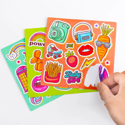 Custom Color Printing Vinyl Logo Sticker Custom Kiss Cut Waterproof Sticker Custom Printed Transparent Kiss Cut Sticker