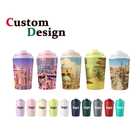 TY 12oz Stainless Steel Travel Vacuum Coffee Tumbler with for Portable Eco-Friendly Office Cup for Winter Use