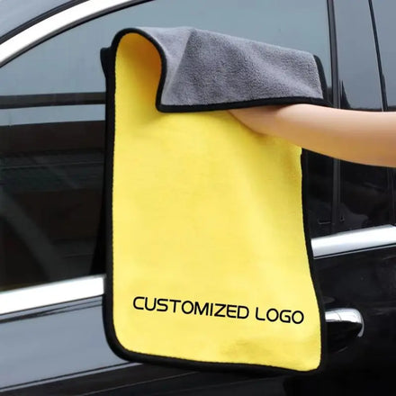 Custom Made 30*30 cm Quick Drying Car Wash Towels Laser Ironing logo Microfibre Cleaning Towel Car Washing Cleaning Towels