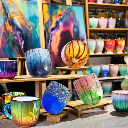 Blown American Style Colored Cylinder Murano Glass Tumbler-Eco-friendly Personalized Gift Customized Color Taiwan Origin Fast
