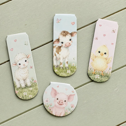 Custom Design Durable Folding Magnetic Bookmark Promotional Book Holder With Durability and Convenience