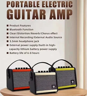 Factory Wholesale Price Cheap 15w Multifunction Guitar Parts Combo Amp Bass Electric Guitar Amplifier Speakers