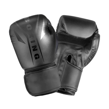 High Quality Custom Logo Velcro Adjustable Boxing Gloves Breathable Kickboxing Gloves 10-16oz for Men and Women Training