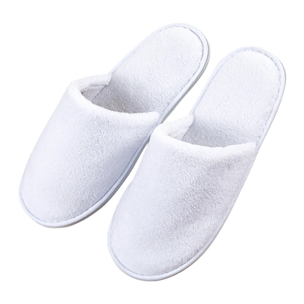 ury Comfortable Customizable LOGO Hotel Supplies Non-slip slippers Coral Fleece slippers Full Toe slippers for Hotel