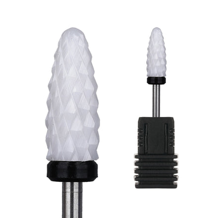 Professional Nail Drill Bits Set Art Tools Ceramic Nail Drill Bit Cutter for Manicure for Machine Nail Drill Bit Plastic Tube