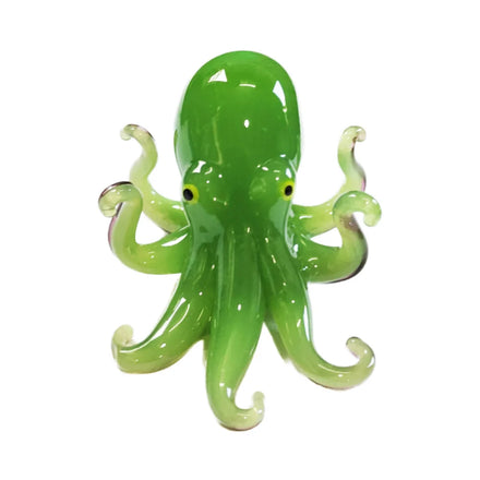 Blown Handmade Glass Octopus & Lobster Folk Art Figurine European Style Small Tabletop Home Decoration Gift Chien Keng