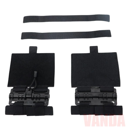 Vanda Black Nylon Material Durable Quick Release Tactical Vest Buckle Pairs