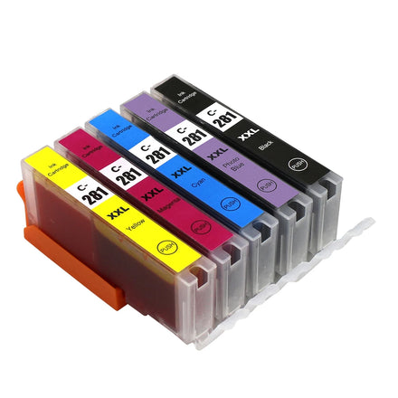 Tatrix CLI281XLBK 281XLC 281XLM 281XLY cli281 CLI281 281XL Compatible Ink Cartridge for Canon PIXMA TS9120 TS8120 TS6120