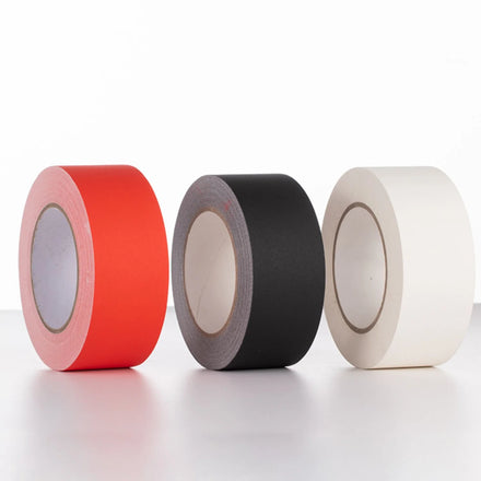 Multi-Purpose Heavy Duty Matte Gaffer Tape Waterproof Easy Tear for Carton Sealing Cloth Material 8.5mil/11mil Thickness