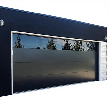 Modern Automatic Security Steel Finished Hurricane Resistant Soundproof Smart Home Garage Door