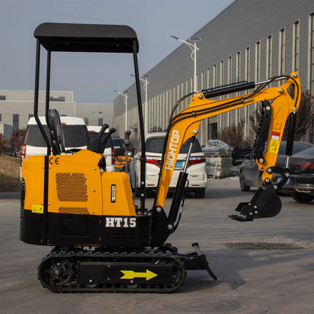 Wholesale Agriculture Machinery Japanese Diesel Engine Mini Excavator with Thumb Bucket Telescopic Track & Swing Boom