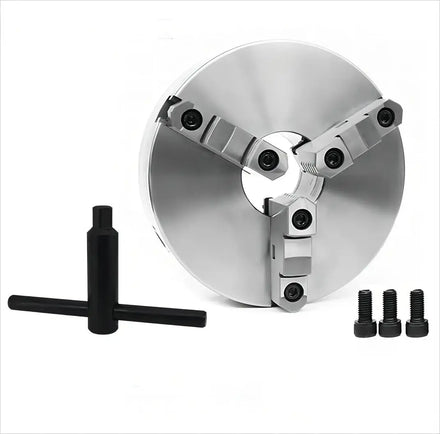 Outer Diameter 315mm Steel 3-Jaw Self-Centering Chuck for Manual Lathe K11 315A with 0.02mm Precision