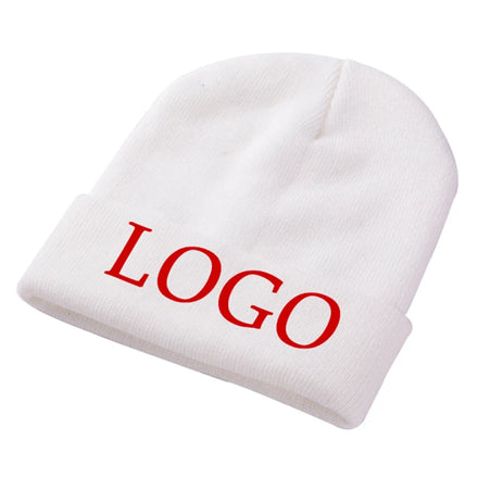 Designer Custom Knit Beanies Men 100% Acrylic Fashionable Winter Beanie Hats Argyle Digital Custom Embroidery Options Beach