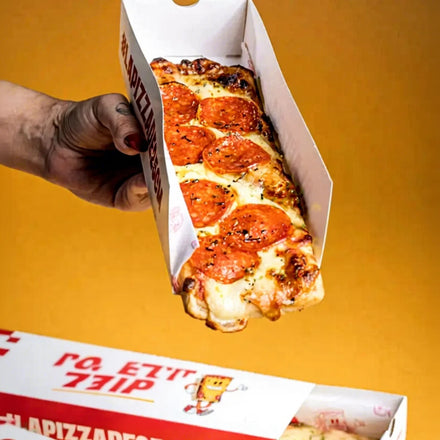 Eco-Friendly Food Grade Hot Corn Dog and Crepe Desert Snack Catering Pizza Tray Paper Boxes for Bakery Folders and Packaging
