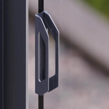 Modern Door Handles Aluminum Sliding Door Handle for 10mm Glass