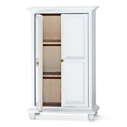 1/6 1/12 Doll House Simulation Miniature Mini Bedroom Storage Cabinet Model Decor