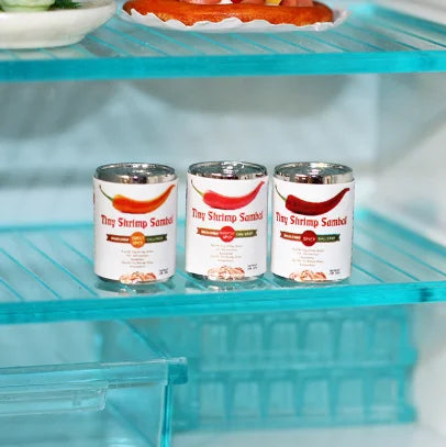 1/6 1/12 Doll House Simulation Miniature Mini Canned Chili Sauce Model Decor Gift
