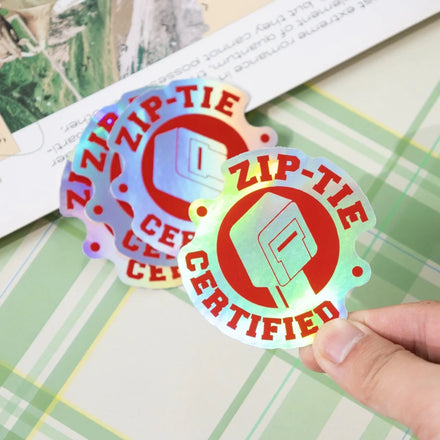 Custom Waterproof Printing Logo Packaging Glossy Vinyl Holographic Custom Die Cut Sticker Free Proofing