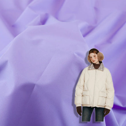 400T Ripstop Memory Protein Skin-feeling Film 30D Down Jacket Vest Windbreaker Woven Polyester Fabric