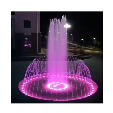Custom New Designed 3-6M Small Size Music Dancing Water Show Led Light Adjustable Jet Nozzle Dancing Water Fountain Outdoor