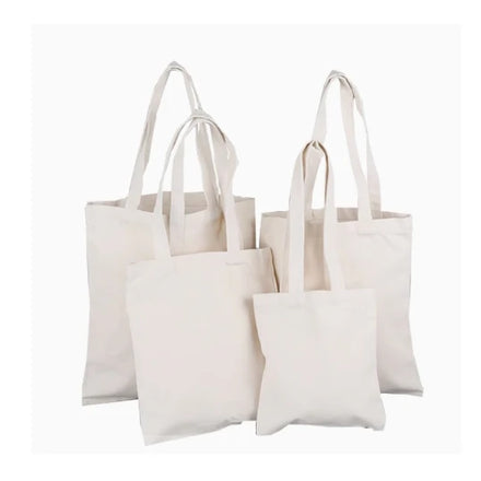Wholesale Canvas Tote Bags Blank Reusable Grocery Shopping Bags Custom Painting Printing Embroidery