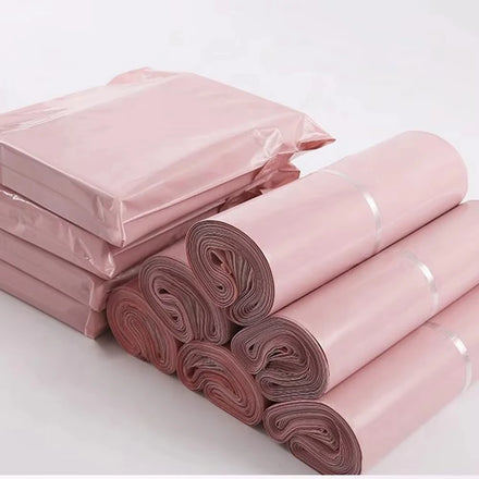 Factory Price 30*40Cm Delivery Postal Mailing Courier Shipping Packaging Waterproof Light Pink Poly Mailer
