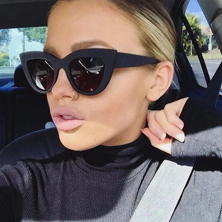 Trendy Sunglasses Outdoor UV400 Shades European&American Fashion Large Cat Eye Frames Designer Y2K Sunglasses Wholesale