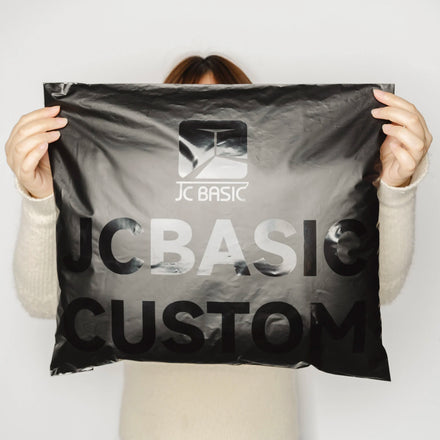 Custom Branded Black Spot Uv Logo Print Whole Recyclable Poly Bag Clothing Packaging Shipping Ploy Mailer