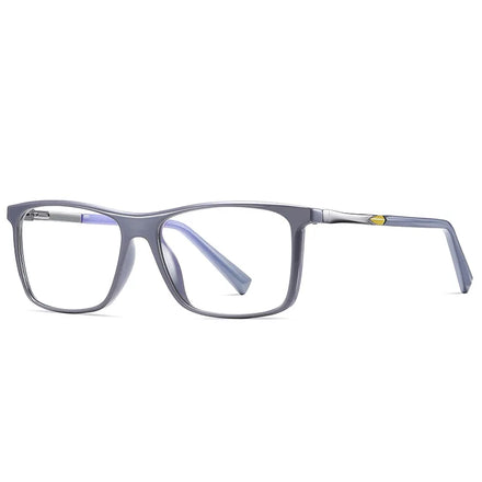 Unisex Metal Frame Eyeglasses Manufacture Anti-Glare Blue Light Blocking Glasses with Leopard Design Fashionable Style